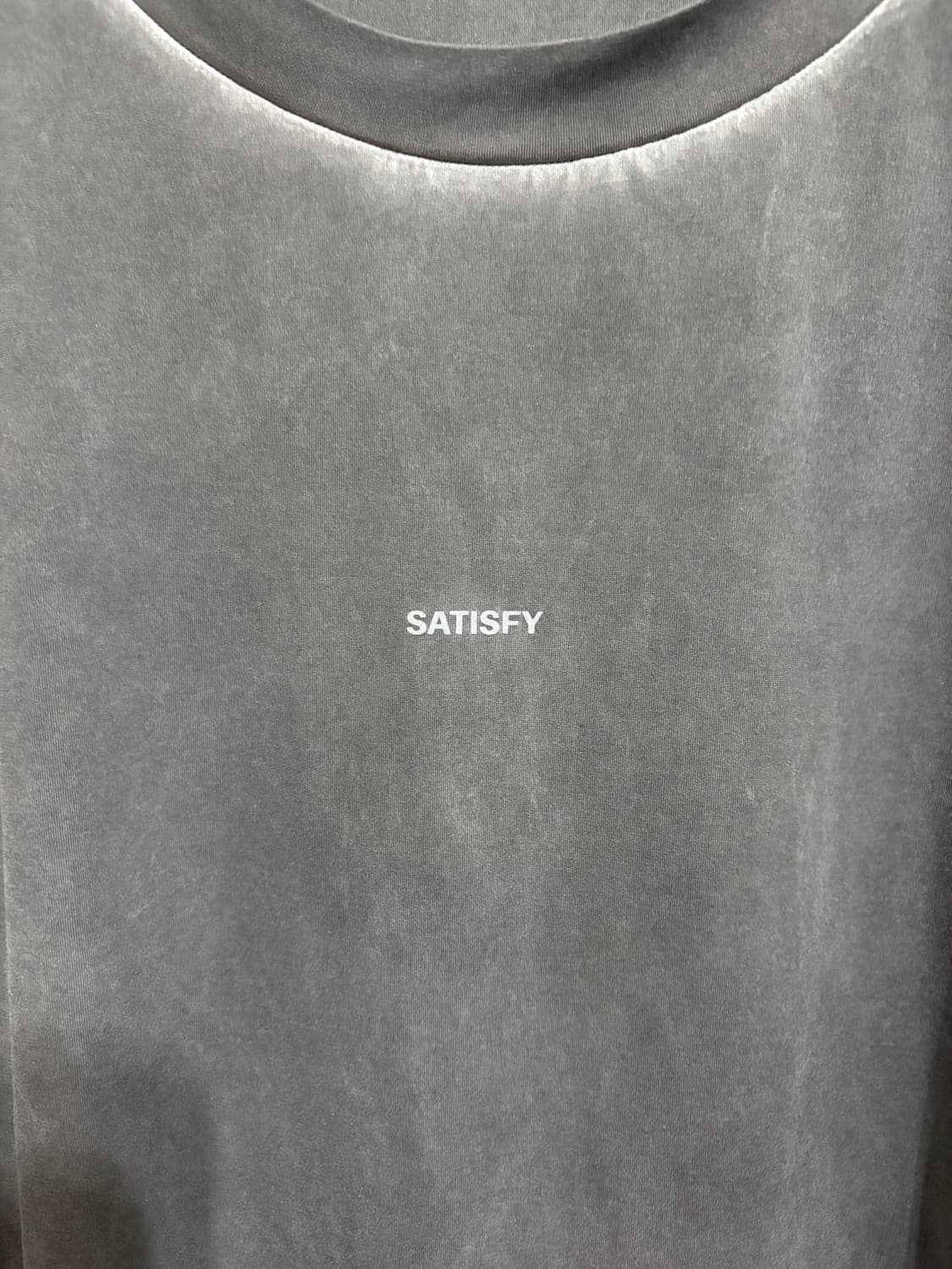 세티스파이 / 아우라라이트 롱 티셔츠 블랙 피그먼트 / XL 상품이미지3