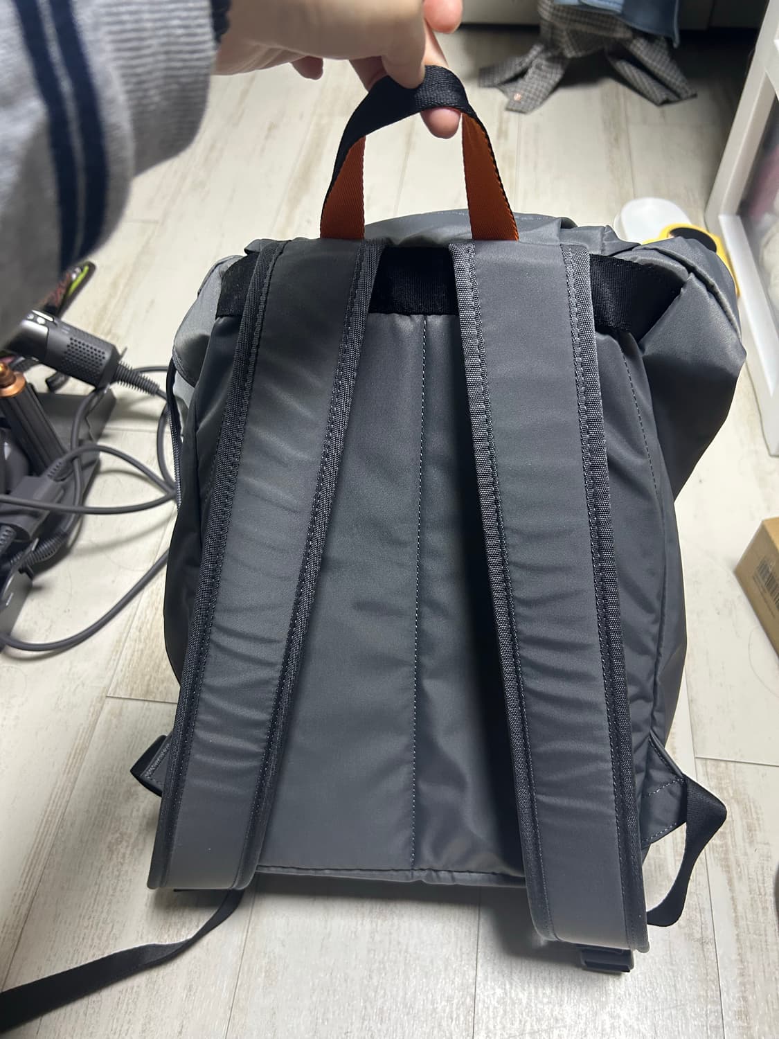 로우로우 백팩 그레이 상품이미지2