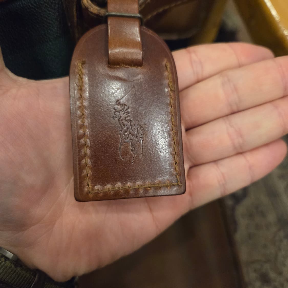 폴로 블랙와치 버킷백 상품이미지3