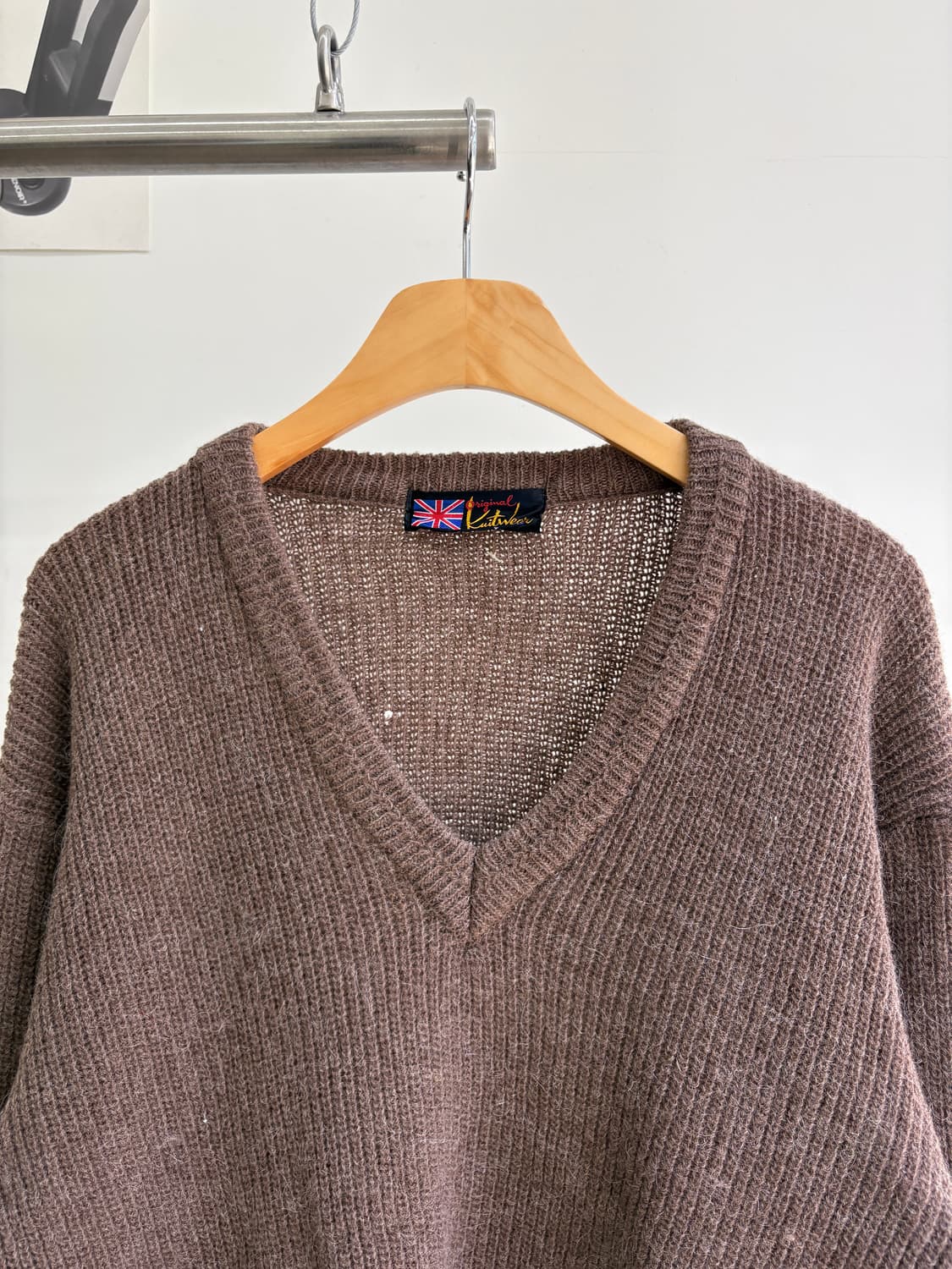 VINTAGE (Made in Japan) 브이넥니트 상품이미지2