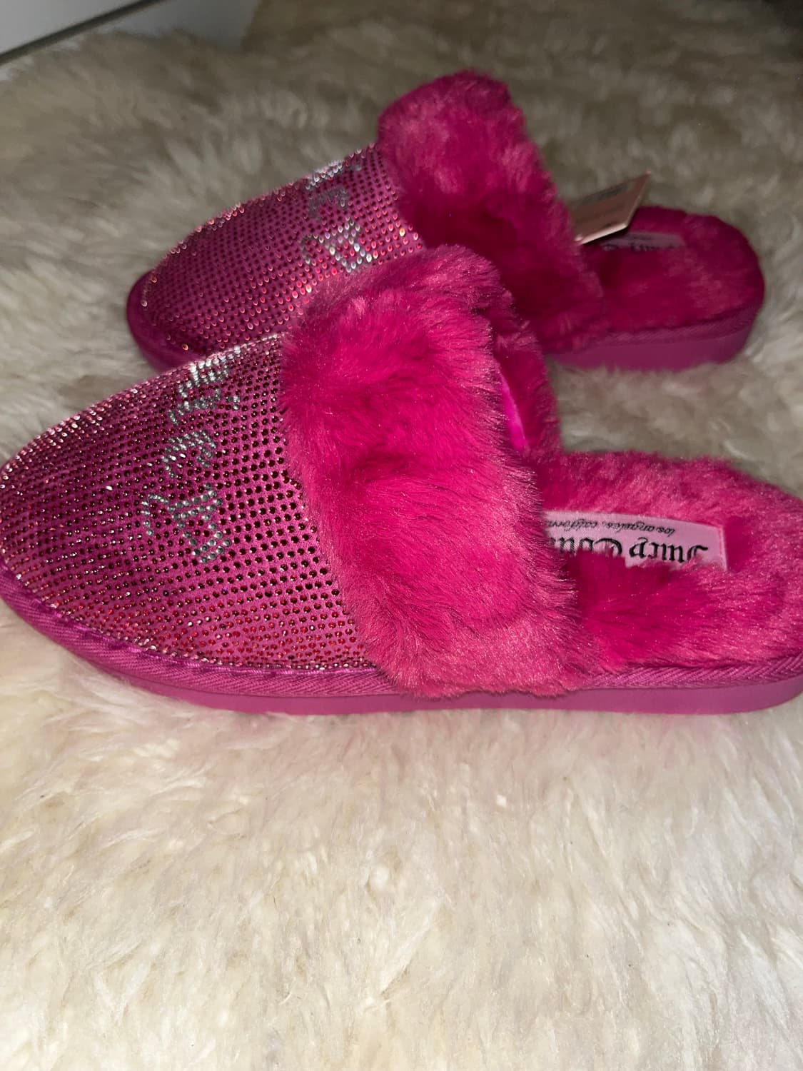 Juicy Couture Pink Slippers 상품이미지7