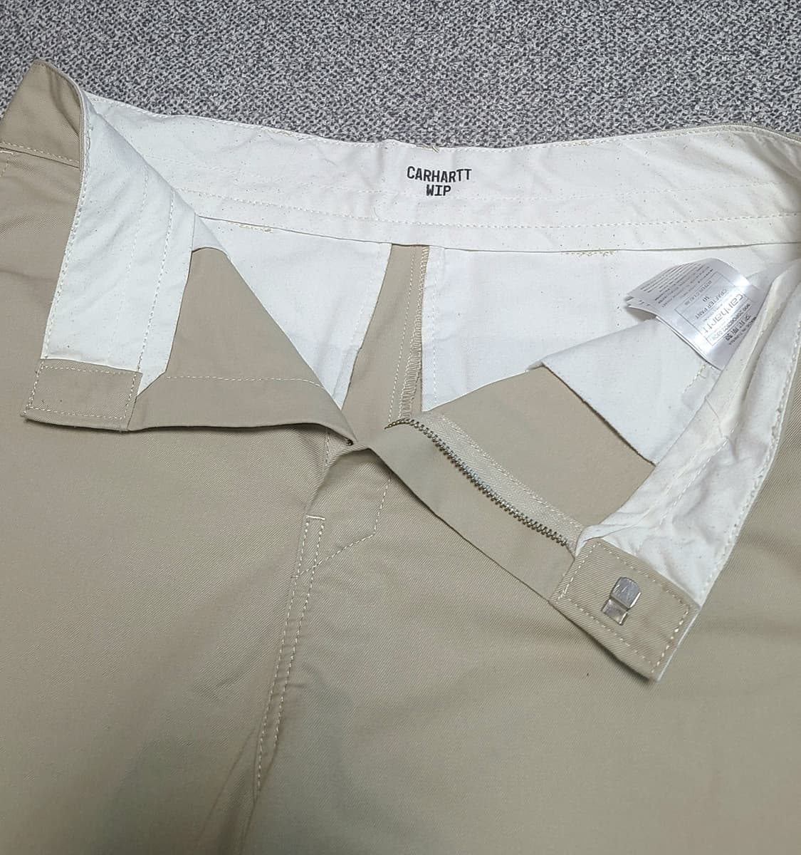 칼하트 WIP 크래프트 팬츠  베이지 30 -32 상품이미지5