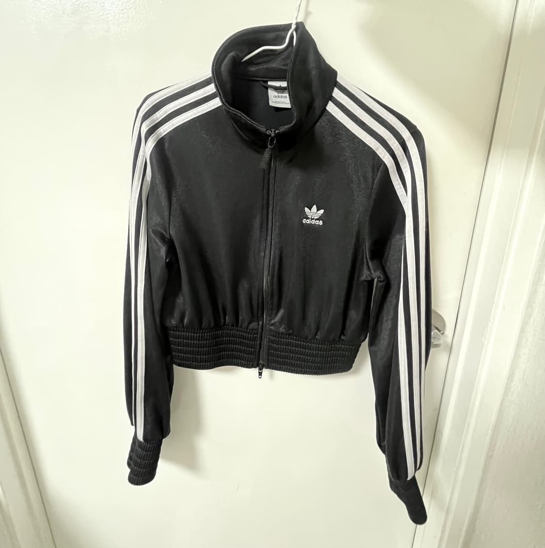 아디다스 아디컬러 클래식 하이샤인 트랙 자켓 블랙 상품이미지4