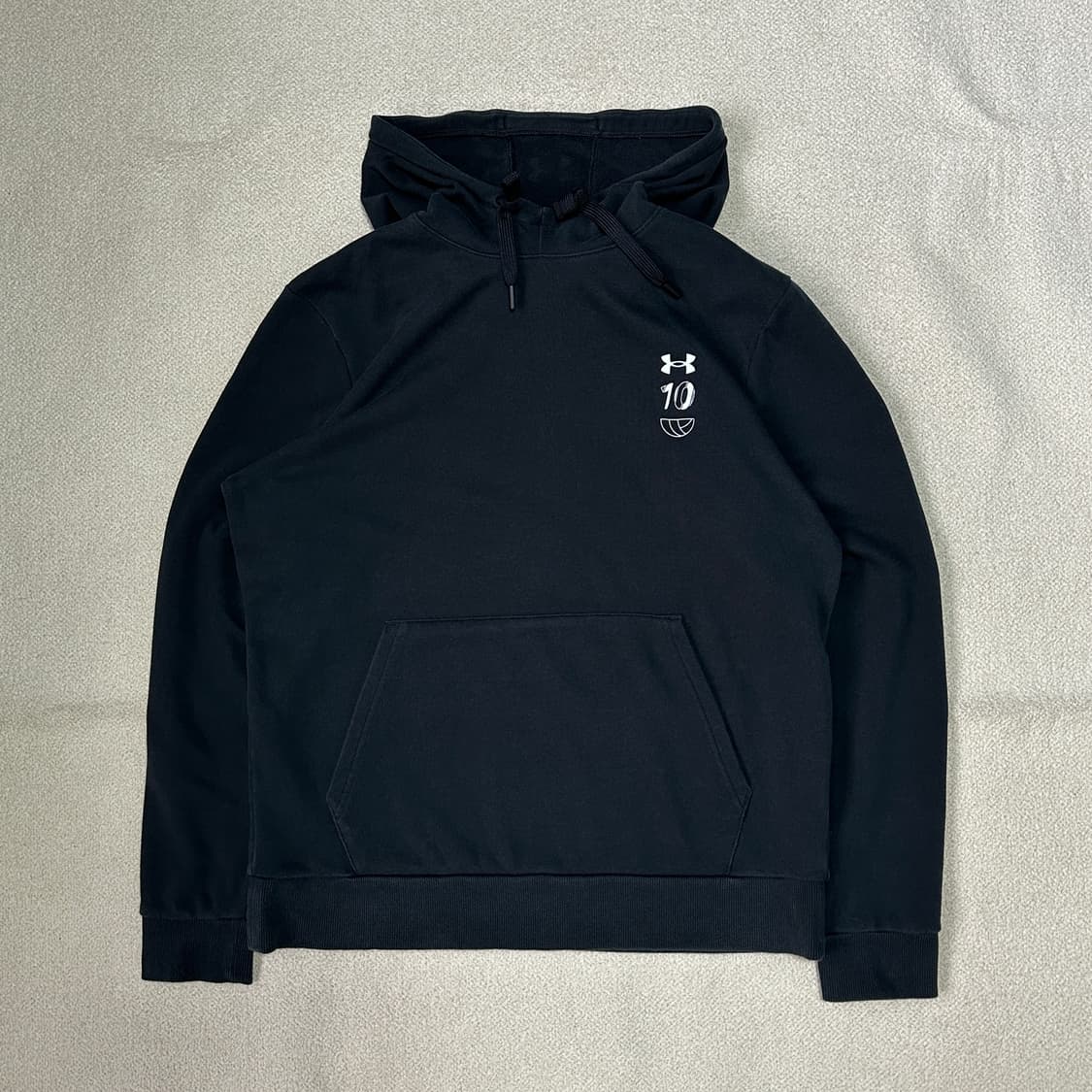 언더아머 KIM Terry 로고 후드티 상품이미지2