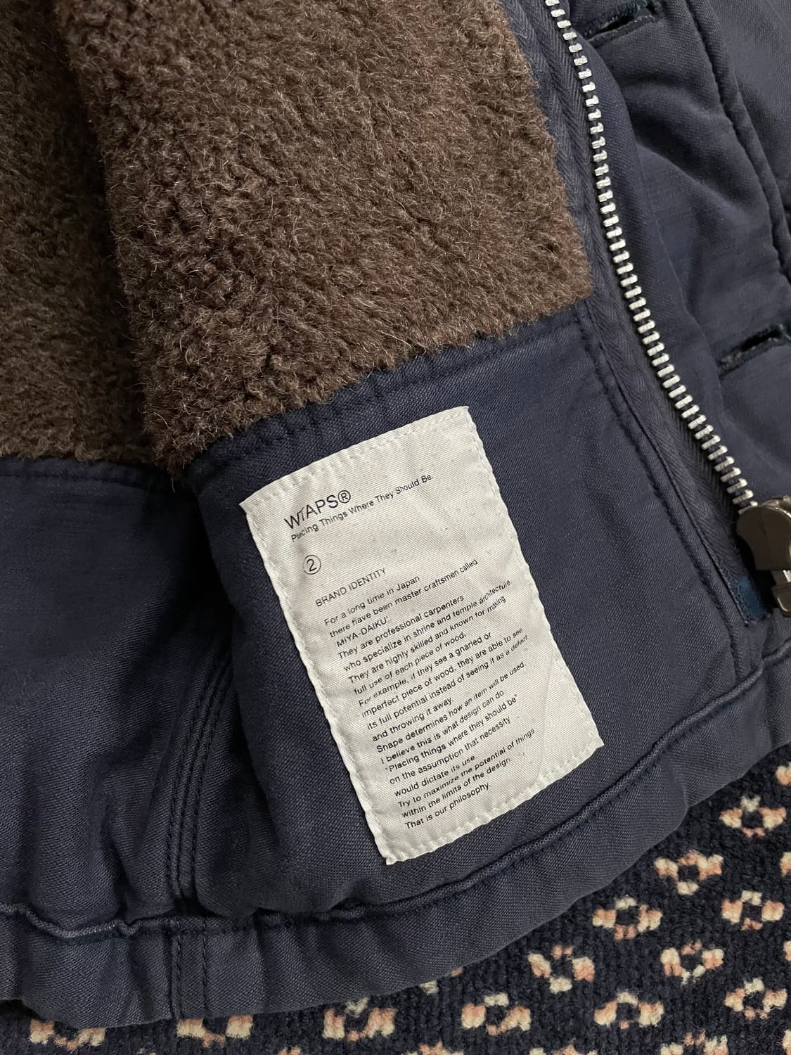 Wtaps AL-1 Flight Jacket 상품이미지10