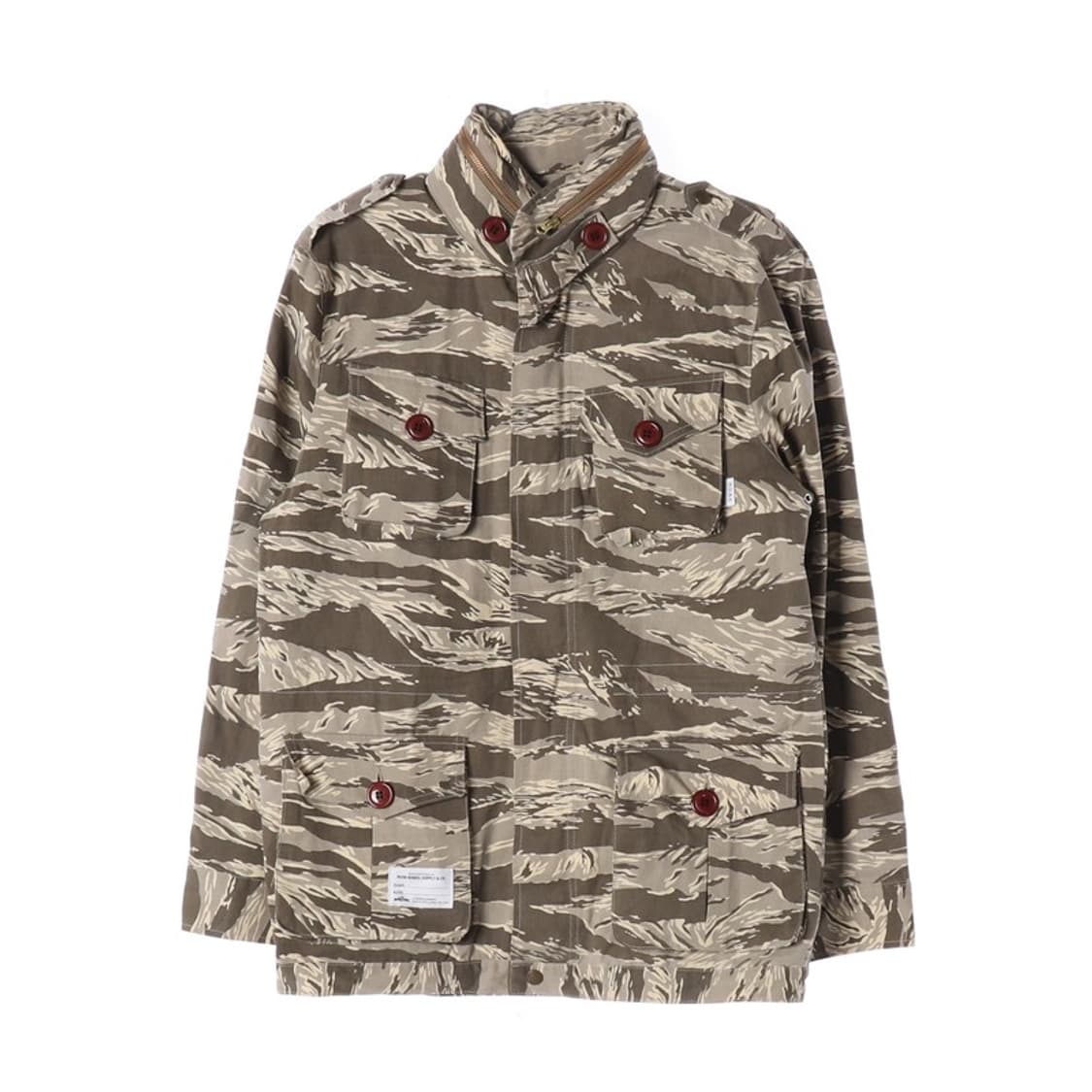 누드본즈 타이거카모 필드 자켓 M 상품이미지1