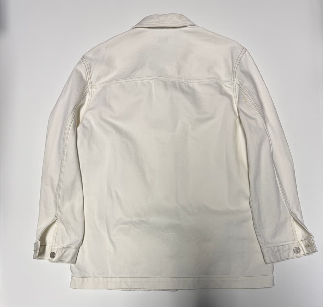 타미 Tommy 진스 화이트 스티치 데님 자켓 M 상품이미지2