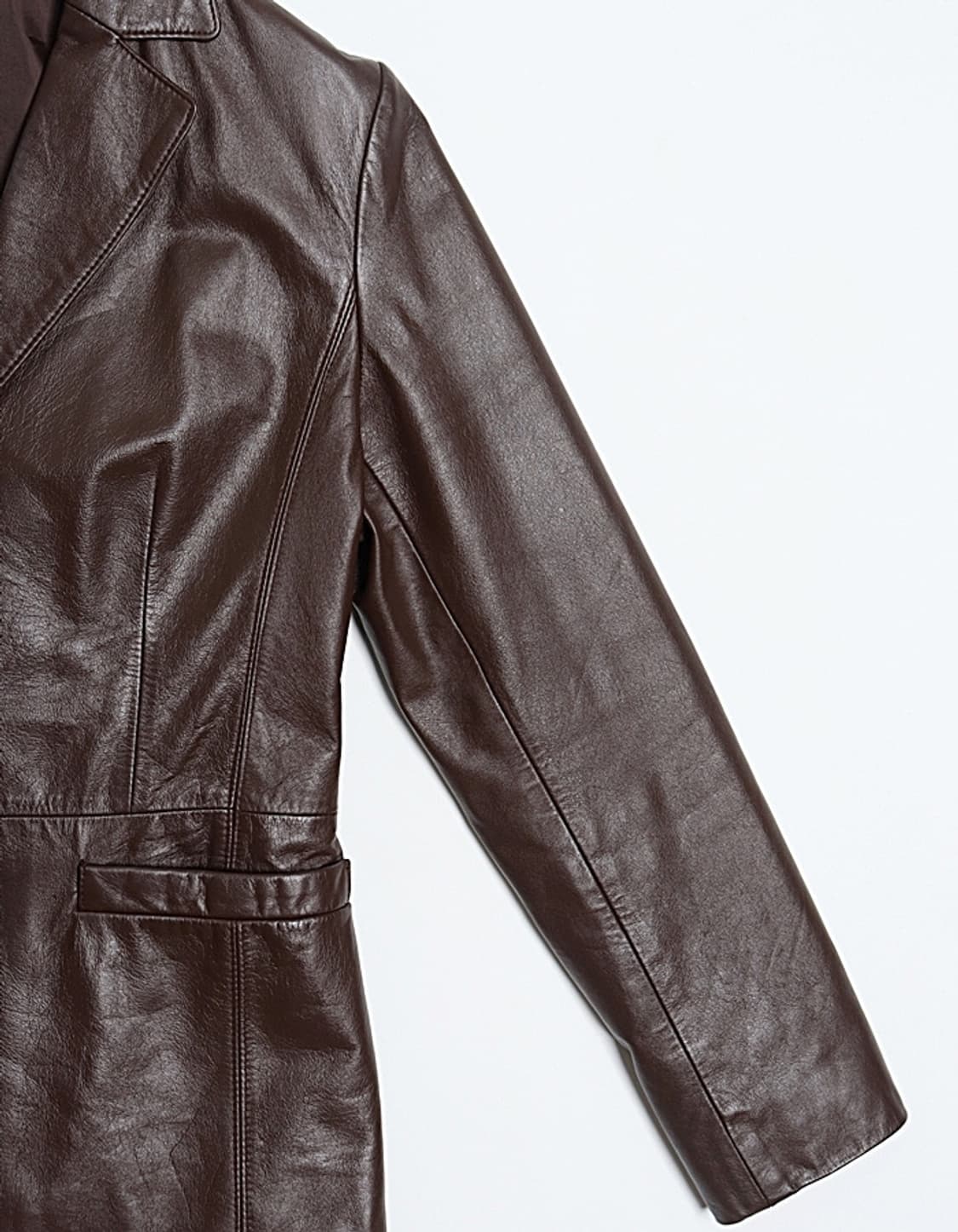 Aylesbury Leather Blazer 상품이미지3