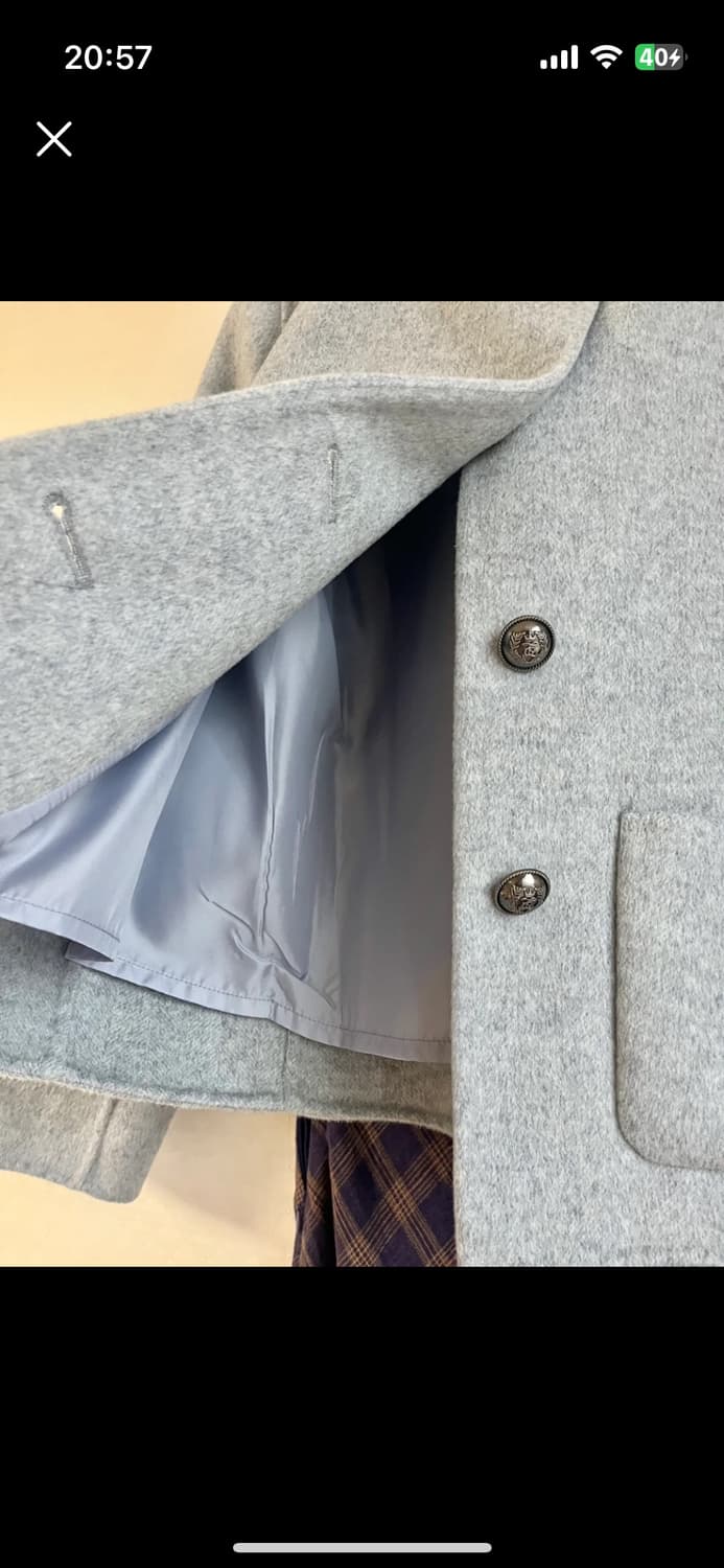 라인어디션 핸드메이드 자켓 (새상품) 상품이미지3