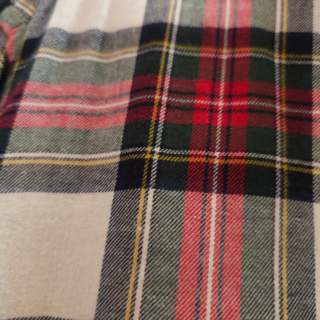 JPN 유니클로 크리스마스 플란넬 체크셔츠 상품이미지7