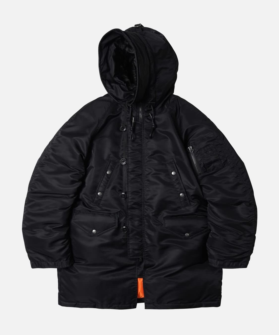 프리즘웍스 / 헤비 나일론 n3b 덕다운 파카 / L 상품이미지1