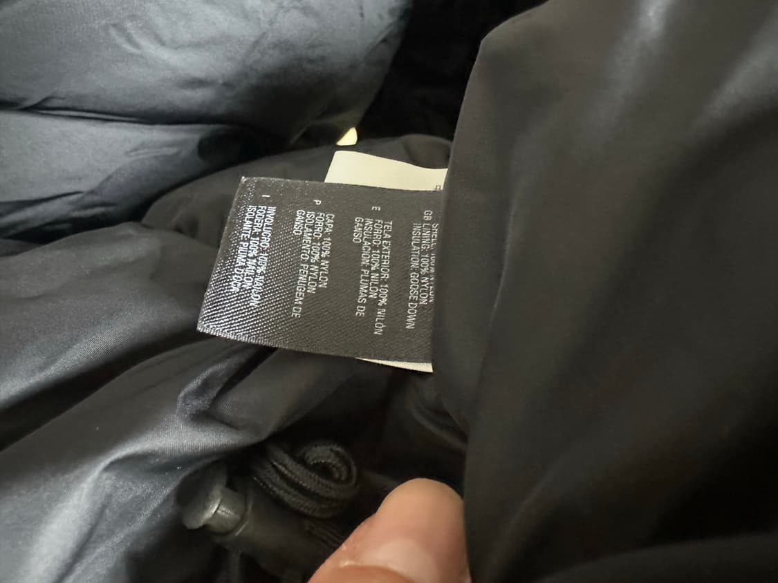 NORTHFACE 노스페이스 카모 중앙 로고 조끼 패딩 상품이미지9