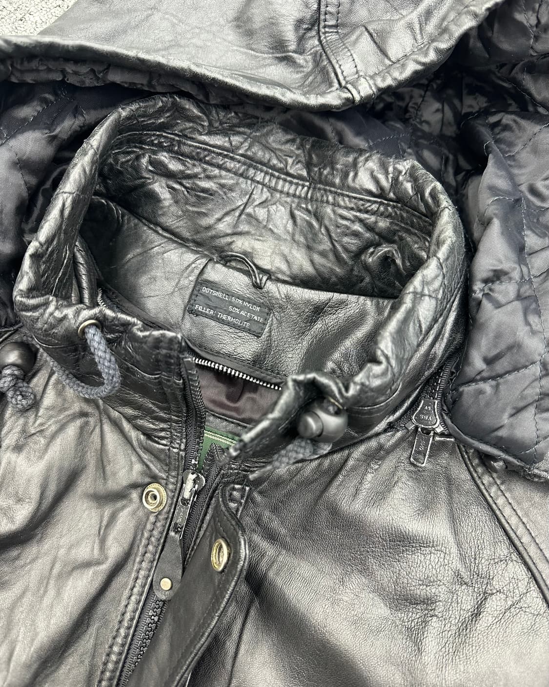 (44)90'S LEWIS LEATHER 가죽자켓-M1521 상품이미지3