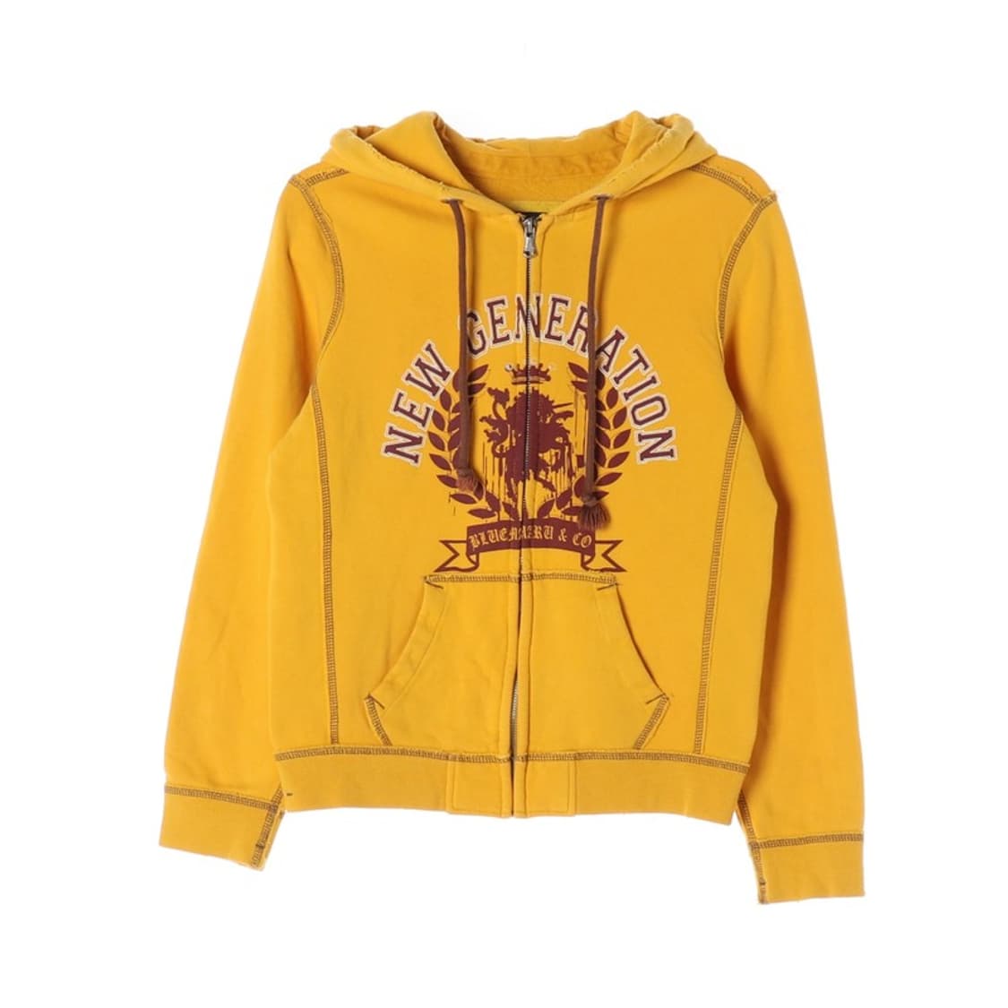 BLUEMARU&CO AND DENIM 후드집업 S 상품이미지1