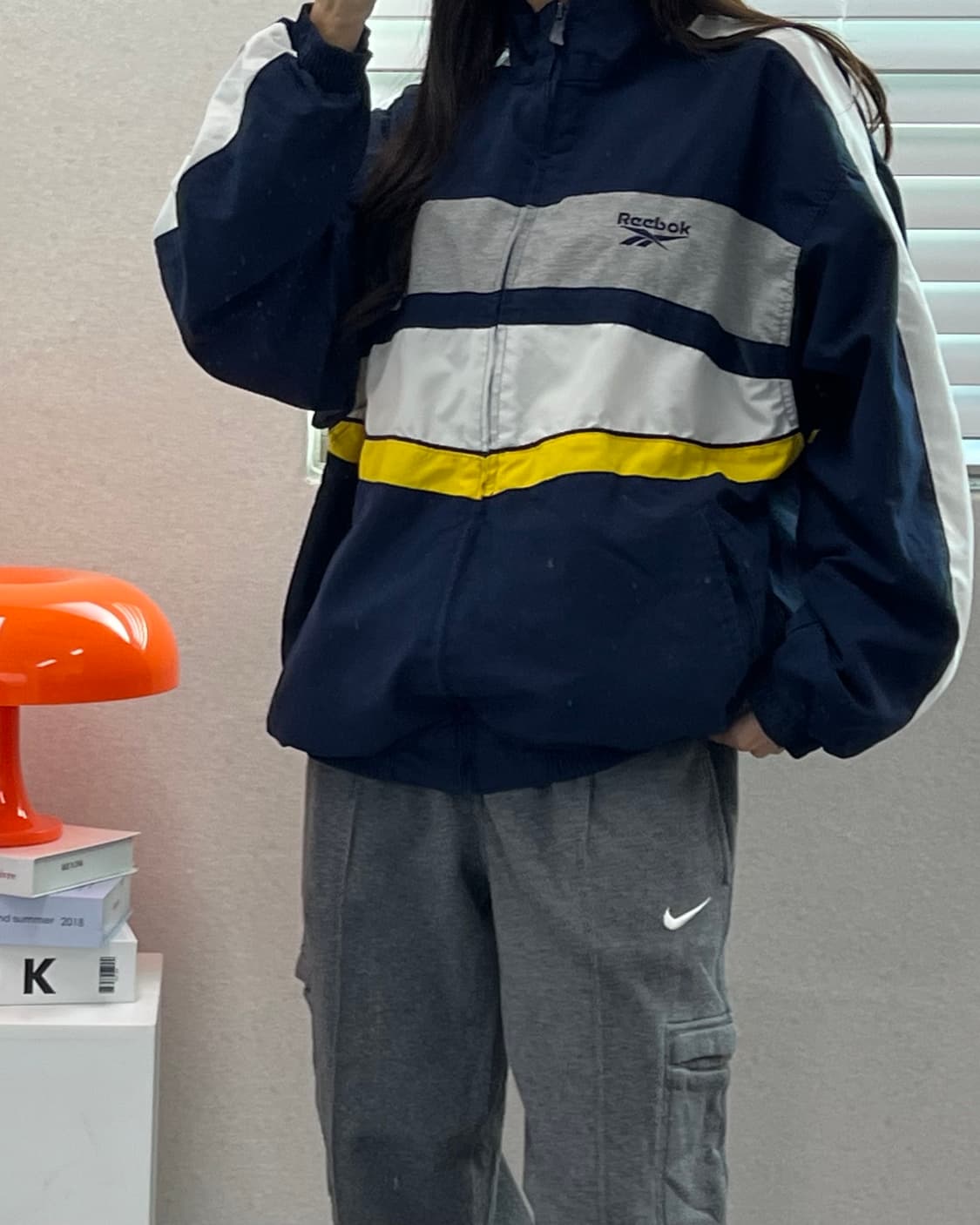 (M)90'S 리복 바람막이-M1455 상품이미지10