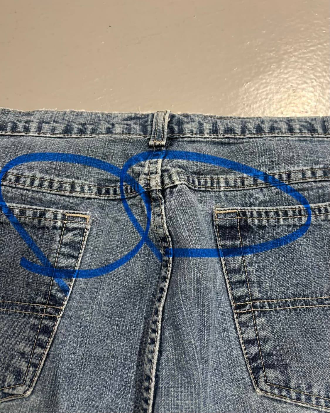 빈티지 데님팬츠 상품이미지8