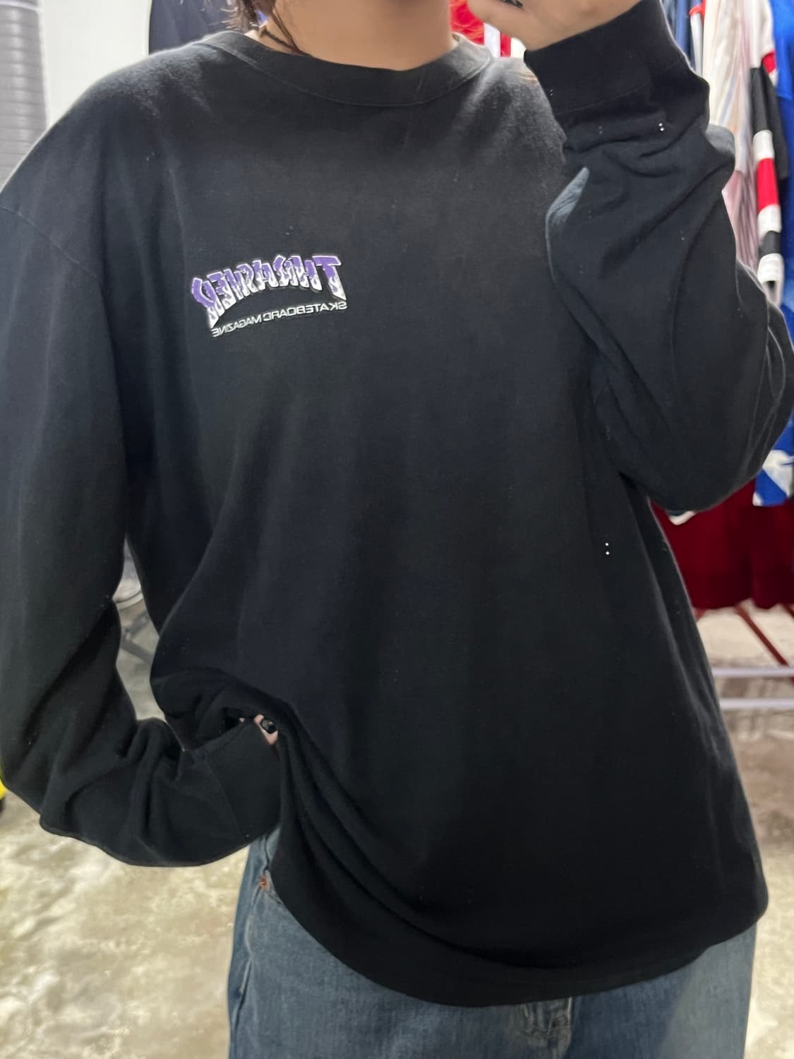 Thrasher 트레셔 긴팔 티셔츠 XL 상품이미지3