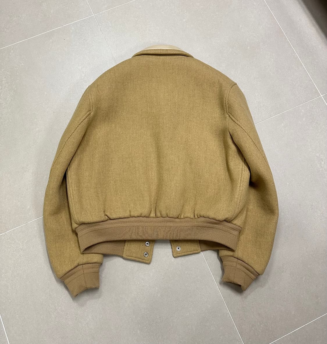 렉토 바시티 자켓 베이지 M 상품이미지8