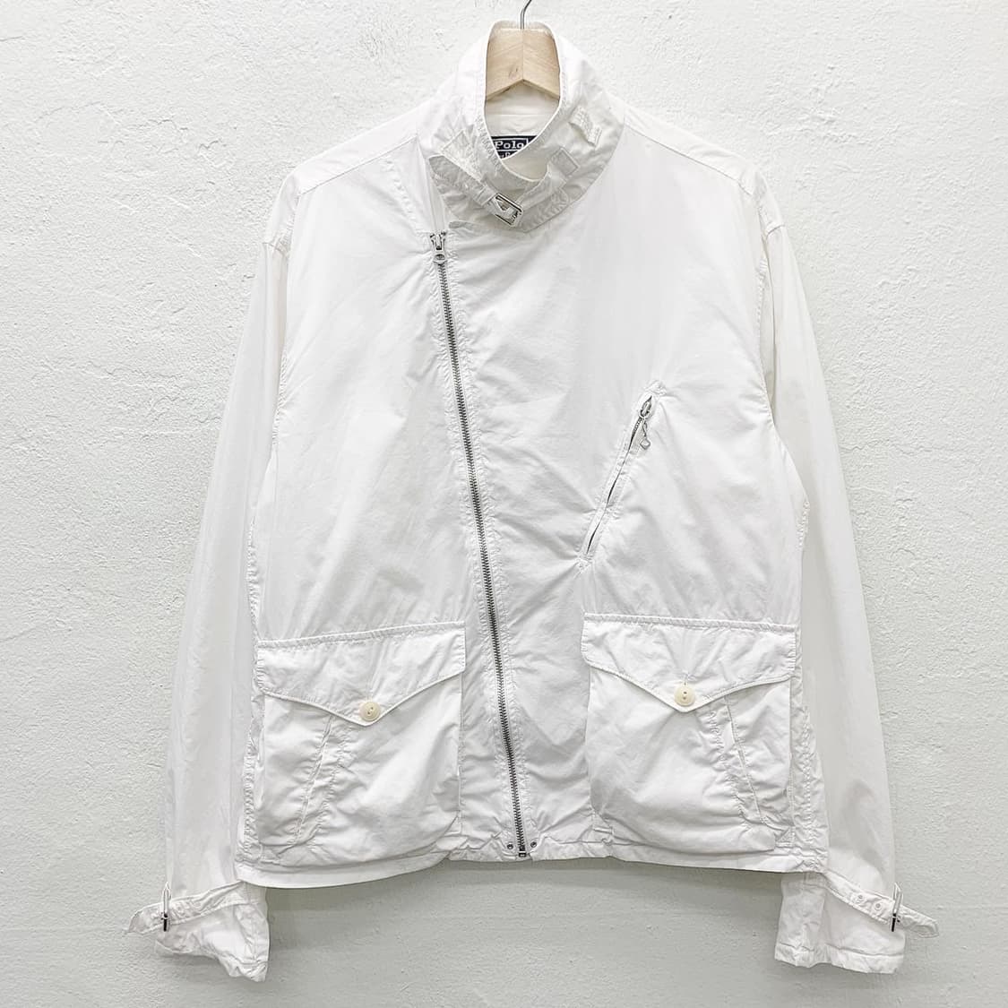 폴로 랄프로렌 화이트 코튼 라이더 자켓 상품이미지2