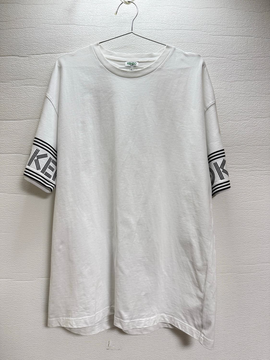 KENZO 겐조 화이트 로고 반팔 티셔츠 상품이미지2