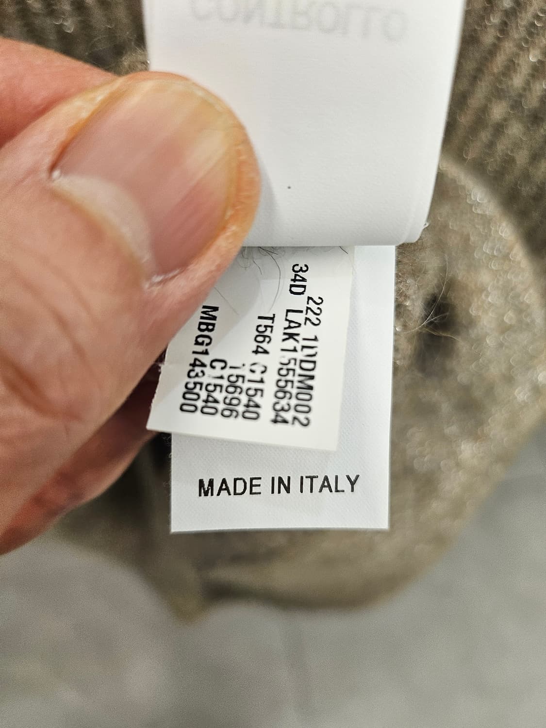 브루넬로 쿠치넬리Brunello Cucinelli 여성 골지니트 S 상품이미지8