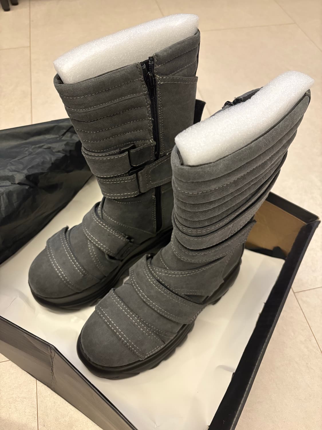Dollskill 돌스킬 데님스티치 부츠 상품이미지1