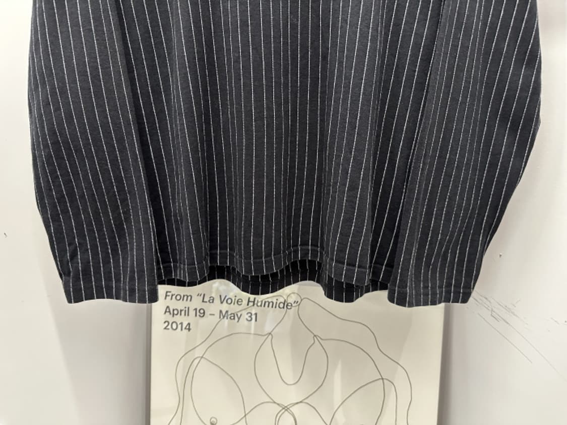 FRED PERRY V넥 스트라이프 롱슬리브 (M) 상품이미지3