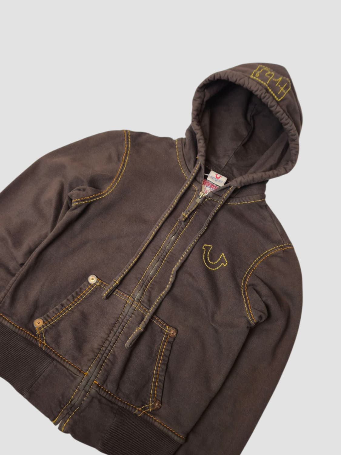 트루릴리젼 True Religion 후드집업 후드 S 상품이미지5