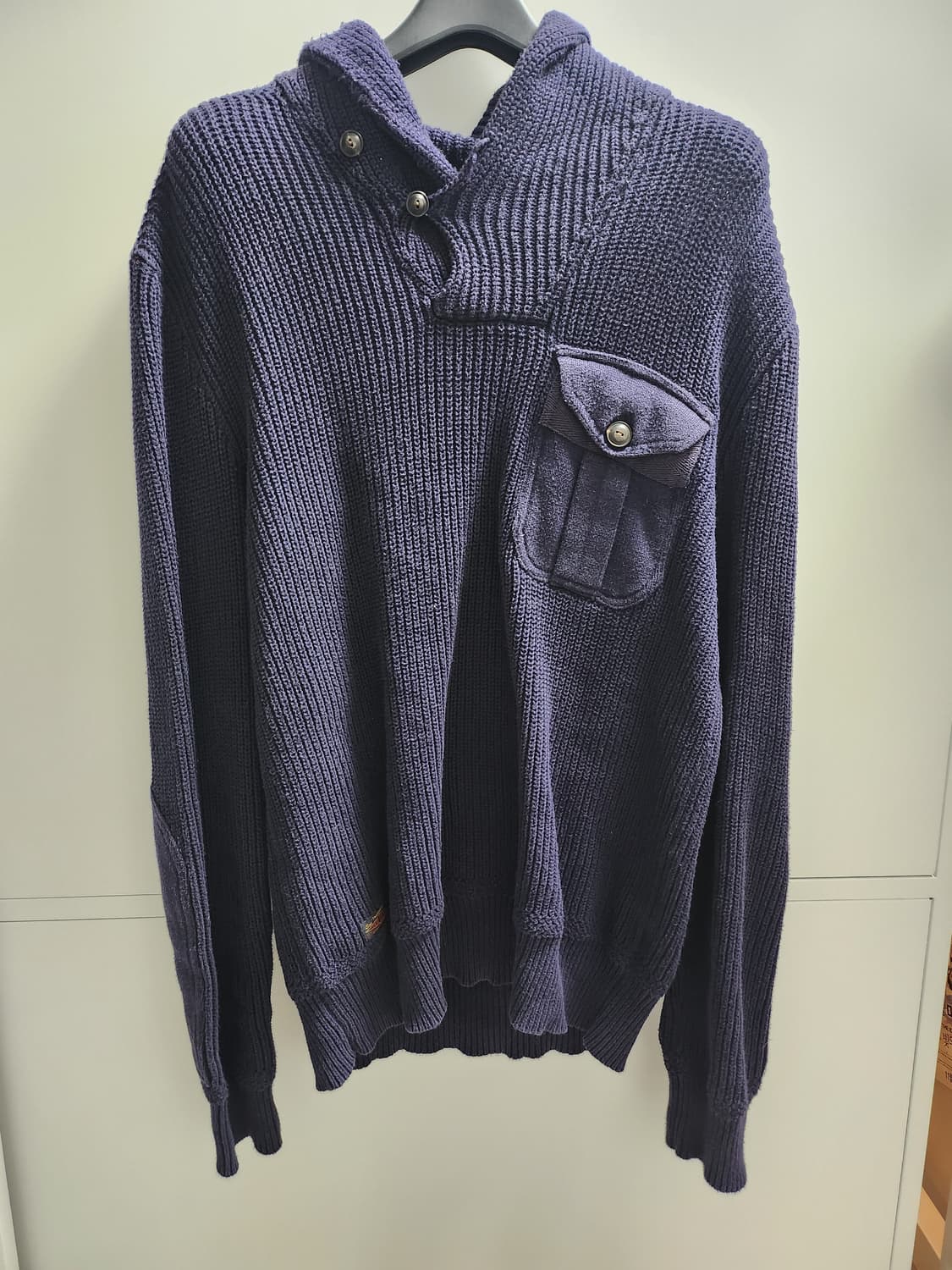 폴로 랄프로렌 숄카라 니트 (s) 상품이미지1