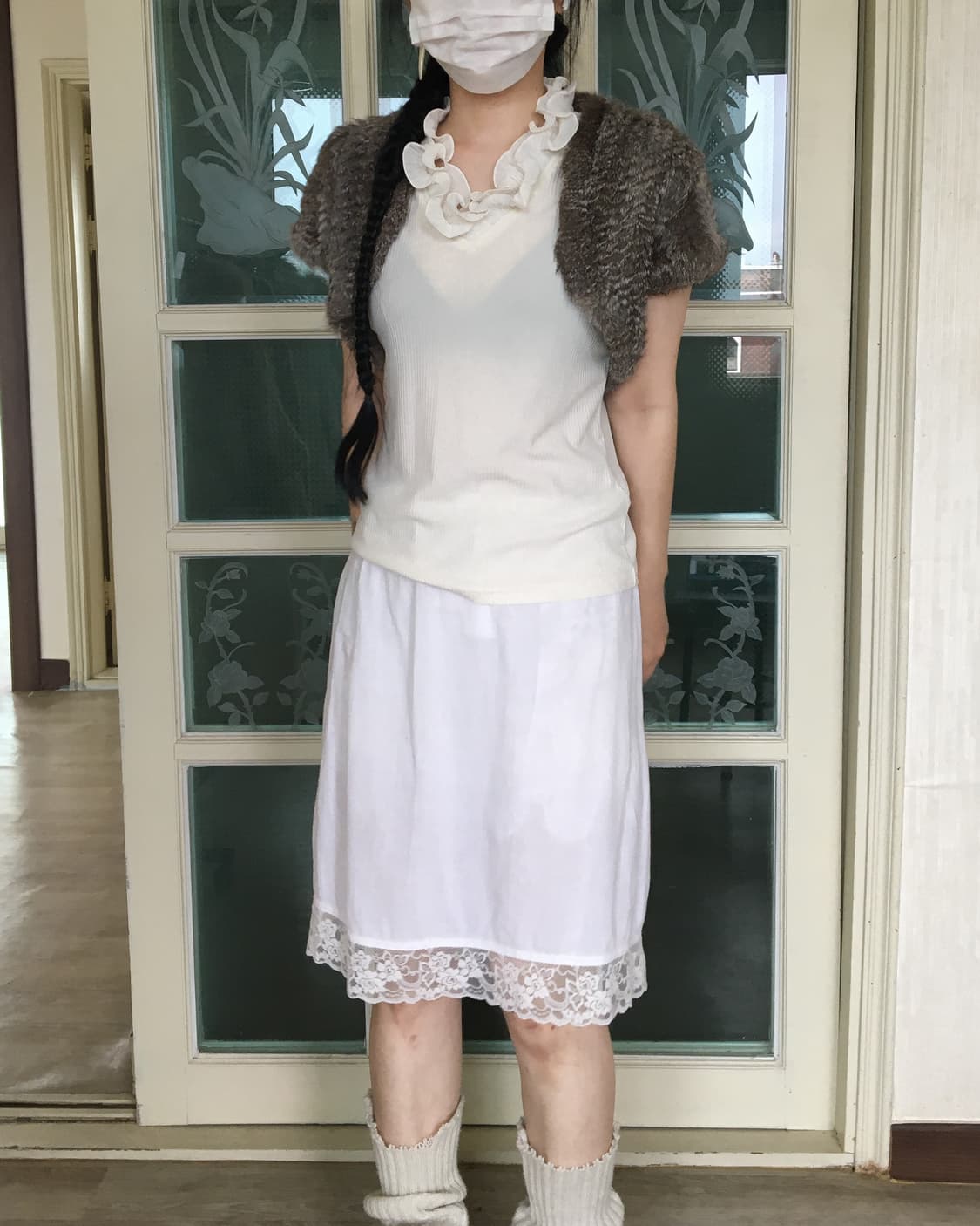 Ruffle point sleeveless 상품이미지5