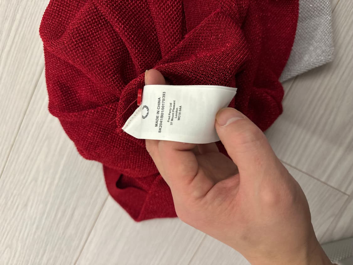 프레드 페리 x 러버보이 콜라보 폴로 XL 상품이미지3