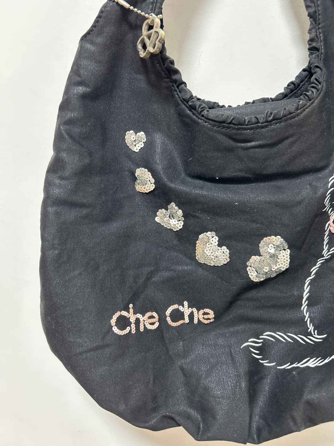 Cheche Newyork 스팽글 고양이 백 상품이미지3