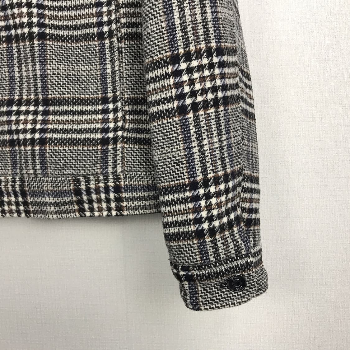 자라 ZARA 모직 셔츠형 자켓 점퍼 남성XL 상품이미지4