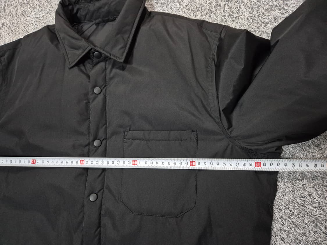 지오다노 남성 오버핏 경량 패딩 셔켓 L 상품이미지10