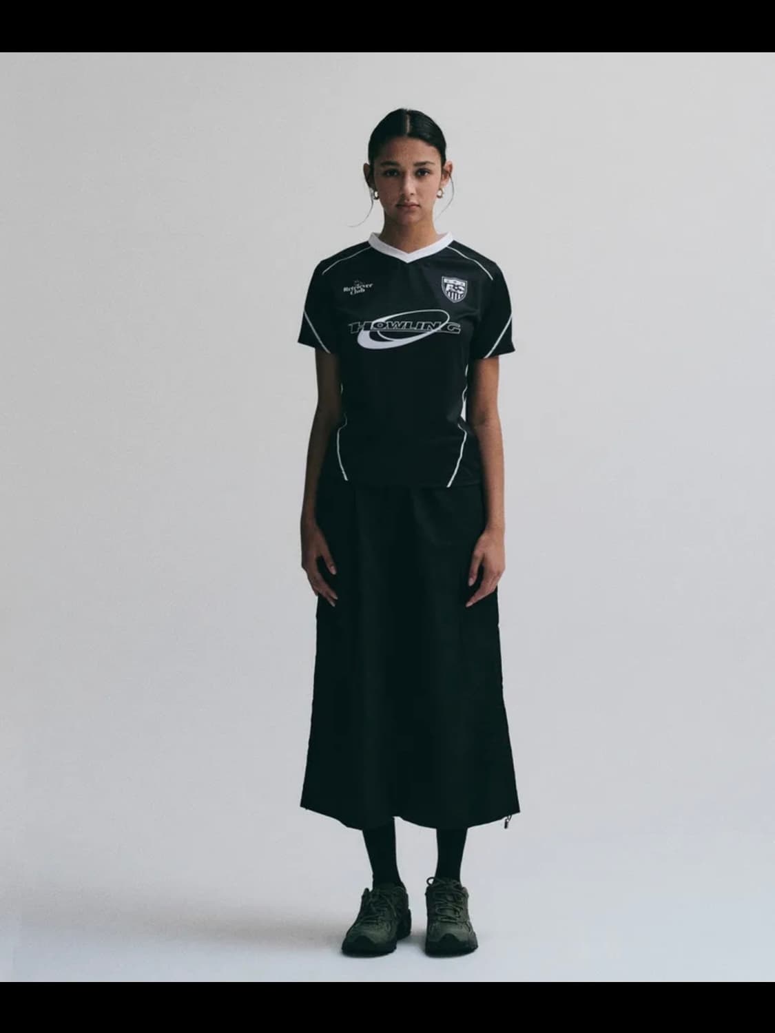 HOWLING SOCCER CROP JERSEY BLACK 상품이미지3