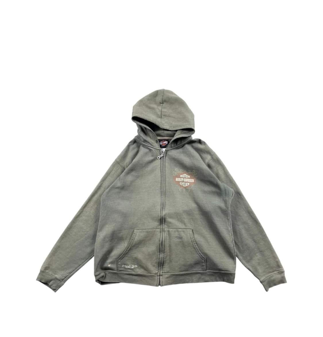 할리데이비슨 빈티지 후드집업 상품이미지1