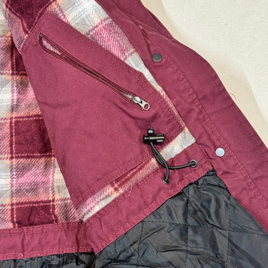 S) RIDGECUT TOUGHWEAR 캔버스 후드 재킷 상품이미지6