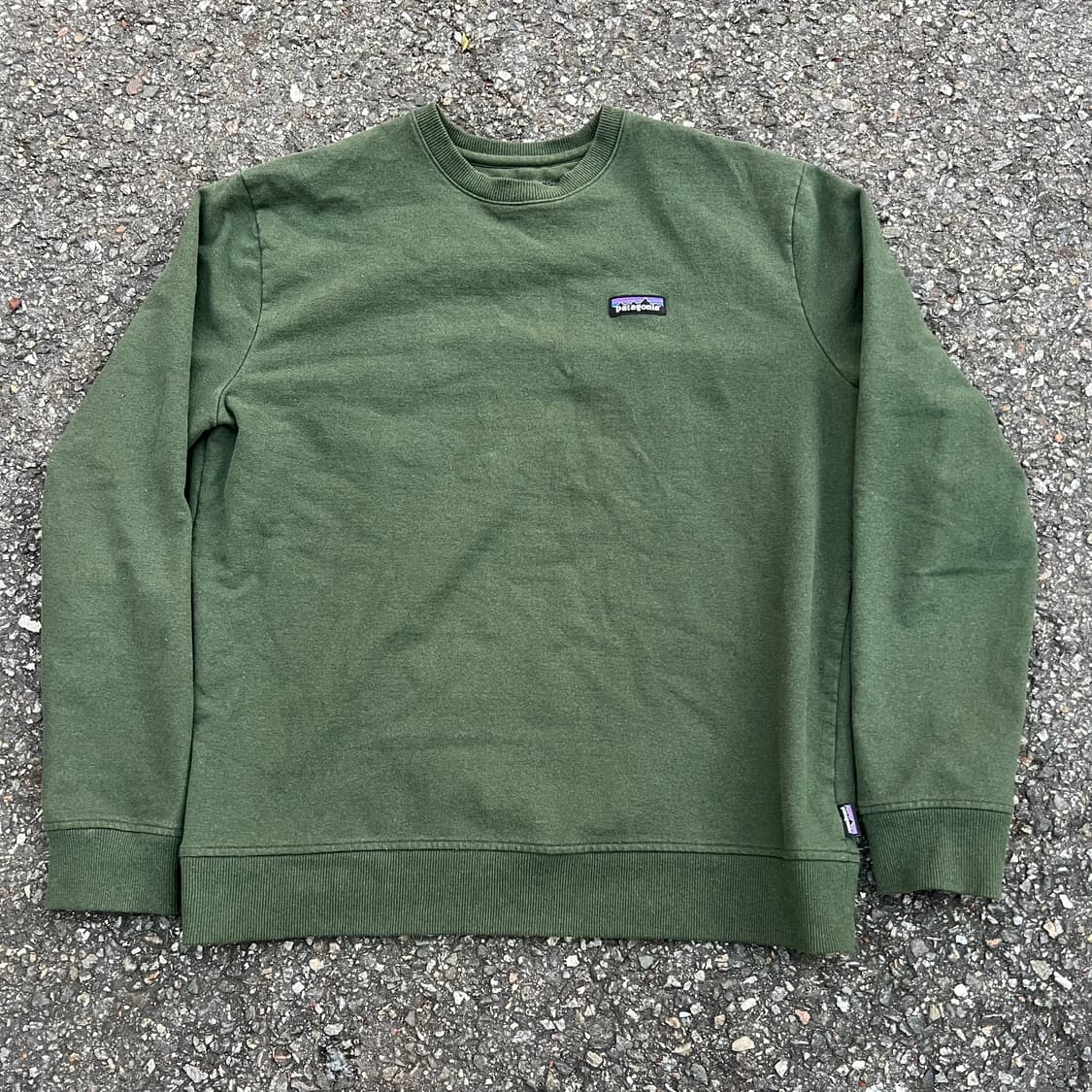 파타고니아 파타고니아 그린 맨투맨 티셔츠 상품이미지1