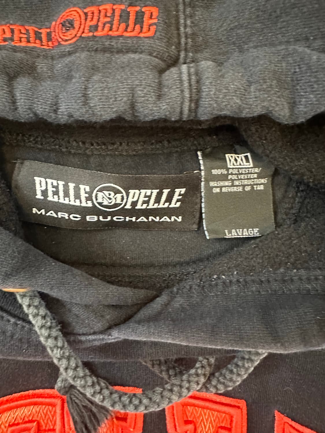 00s 빈티지 펠레펠레 빅로고 후드 티셔츠  상품이미지6