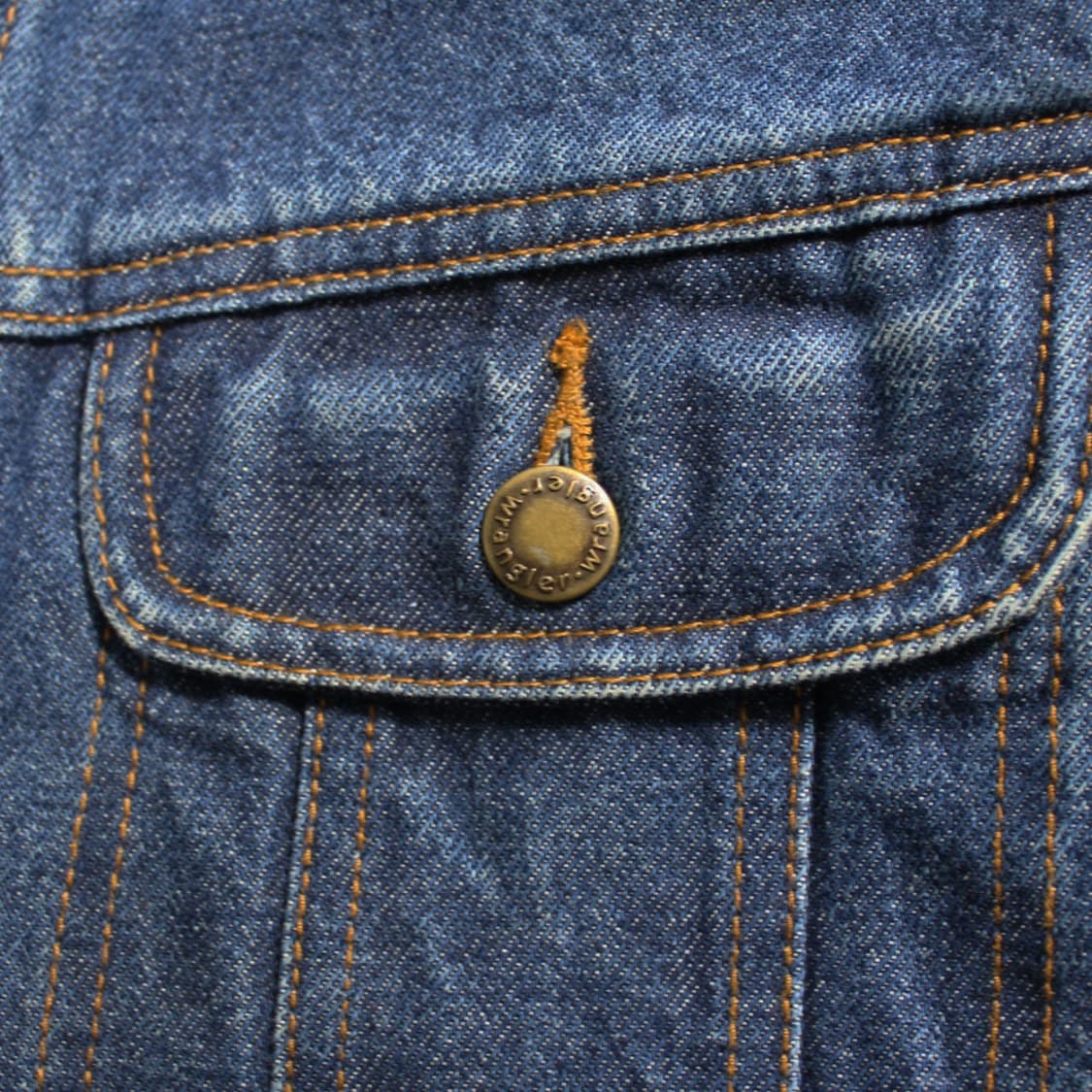 90's Wrangler 랭글러 러기드 웨어 데님 자켓 L044 상품이미지4
