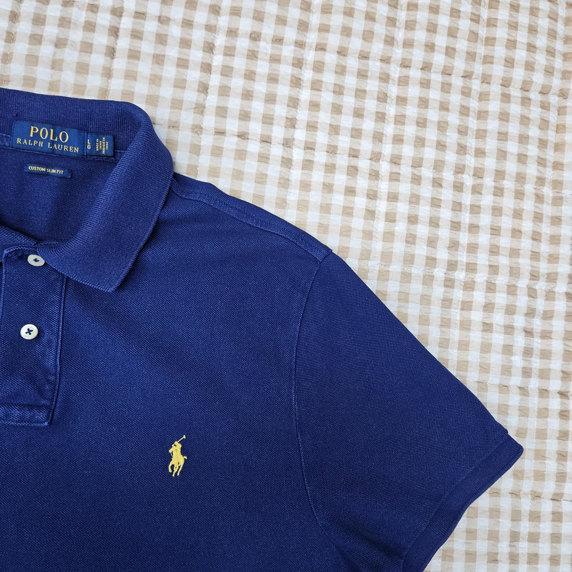 폴로 랄프로렌 반소매 카라티 남자100 상품이미지3