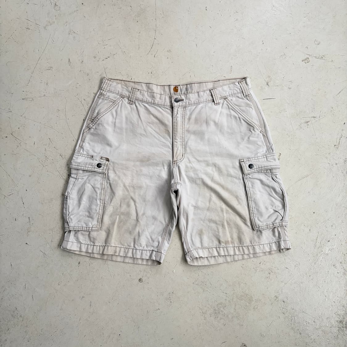 칼하트 빈티지 카고 워크 반바지 40 상품이미지1