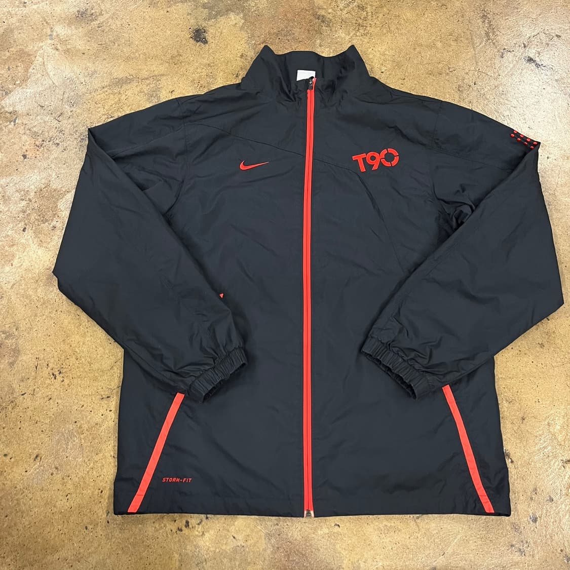 [정품/XL] 나이키 T90 스톰핏 블랙 바람막이 자켓 b15 상품이미지2