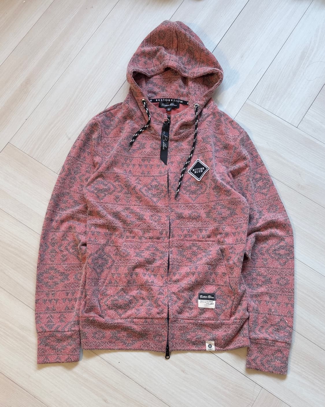 [BITTEN BLUE] pattern sports set-up 상품이미지4