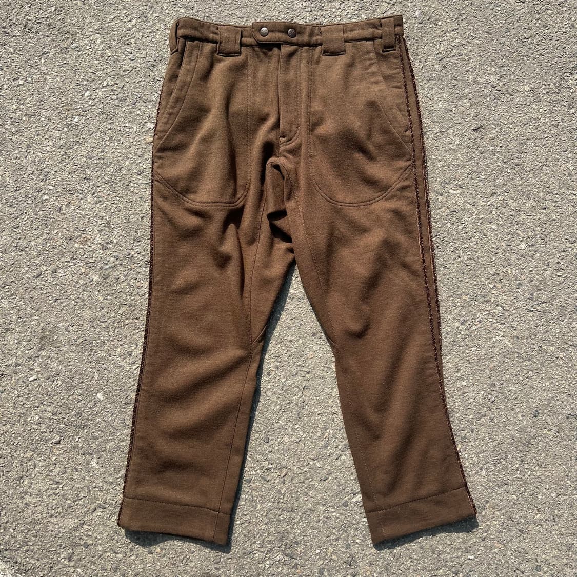 화이트 마운티니어링 샘플 크롭 팬츠 상품이미지1