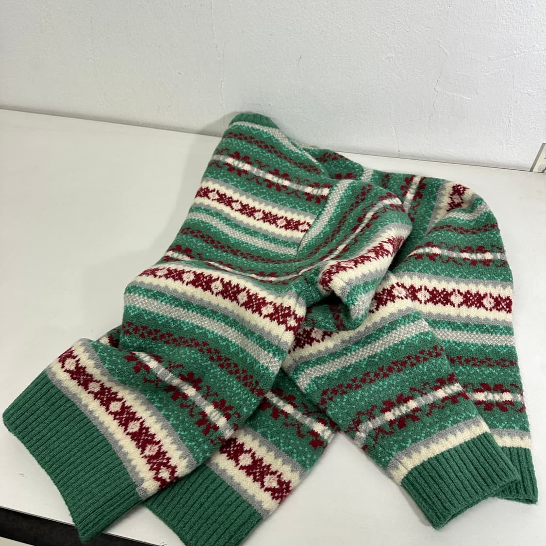 우먼FREE SIENNE 시엔느 민트 자카드 니트 상품이미지5