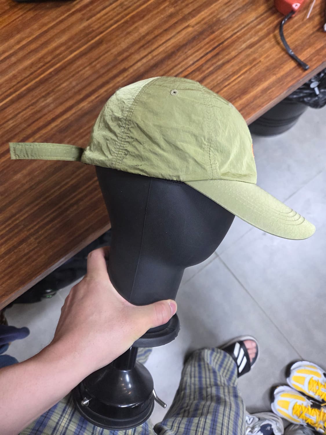 에이치덱스 나일론 메탈 모자 프리  상품이미지2