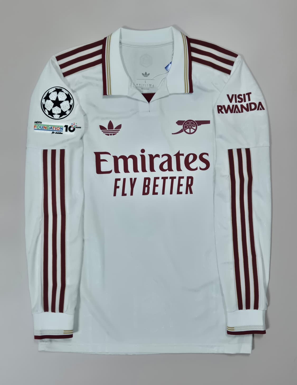 25-26시즌 아스날 써드 외데고르 긴팔유니폼 L 상품이미지2