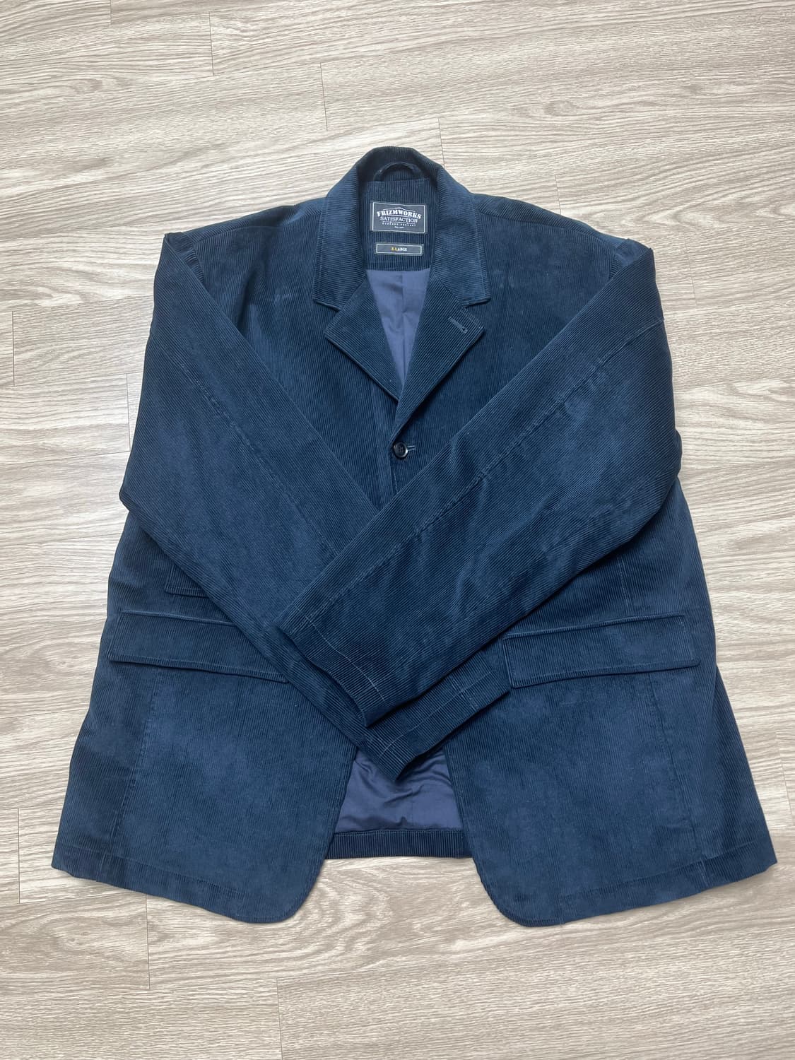 (XL)프리즘웍스 코듀로이 릴렉스 셋업 블레이저 자켓 상품이미지2