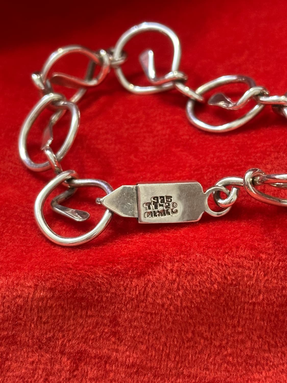 Mexico Agua Circle 925Silver Bracelet  상품이미지4